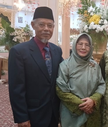 Ibu Hj, Iskadariah dan Bapak Brigjend (Purn)  H. Sukimin S,IP, MM